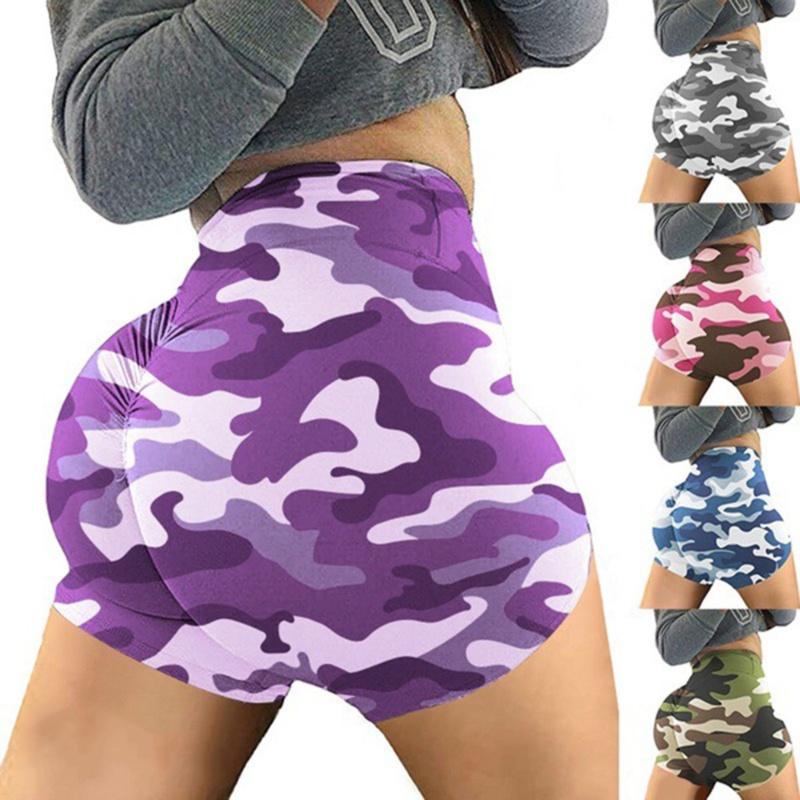 Fashion Camouflage Printed Yoga Pants GYM Running Sport Leggins Camo Pants Joggers Women's Fashion Workout Leggings