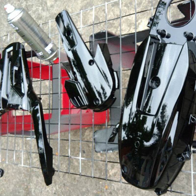 Sơn đen bóng, combo sơn samurai đen bóng 109