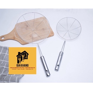 Vợt lẩu rán chiên vợt vòng vớt thức ăn inox