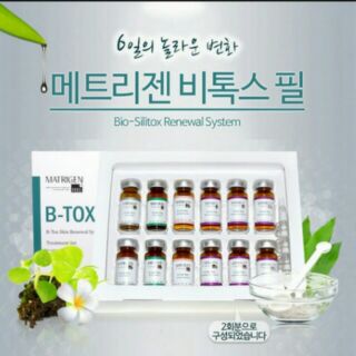 Liệu trình thay da sinh học bằng Vi Tảo Sillic Matrigen B-TOX PEEL