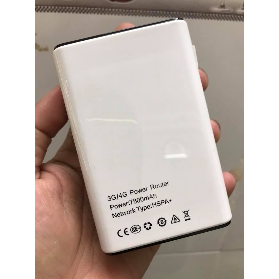 Bộ Phát Wifi Từ Sim 3G.4G Kiêm Pin Dự Phòng 7800mah | BigBuy360 - bigbuy360.vn