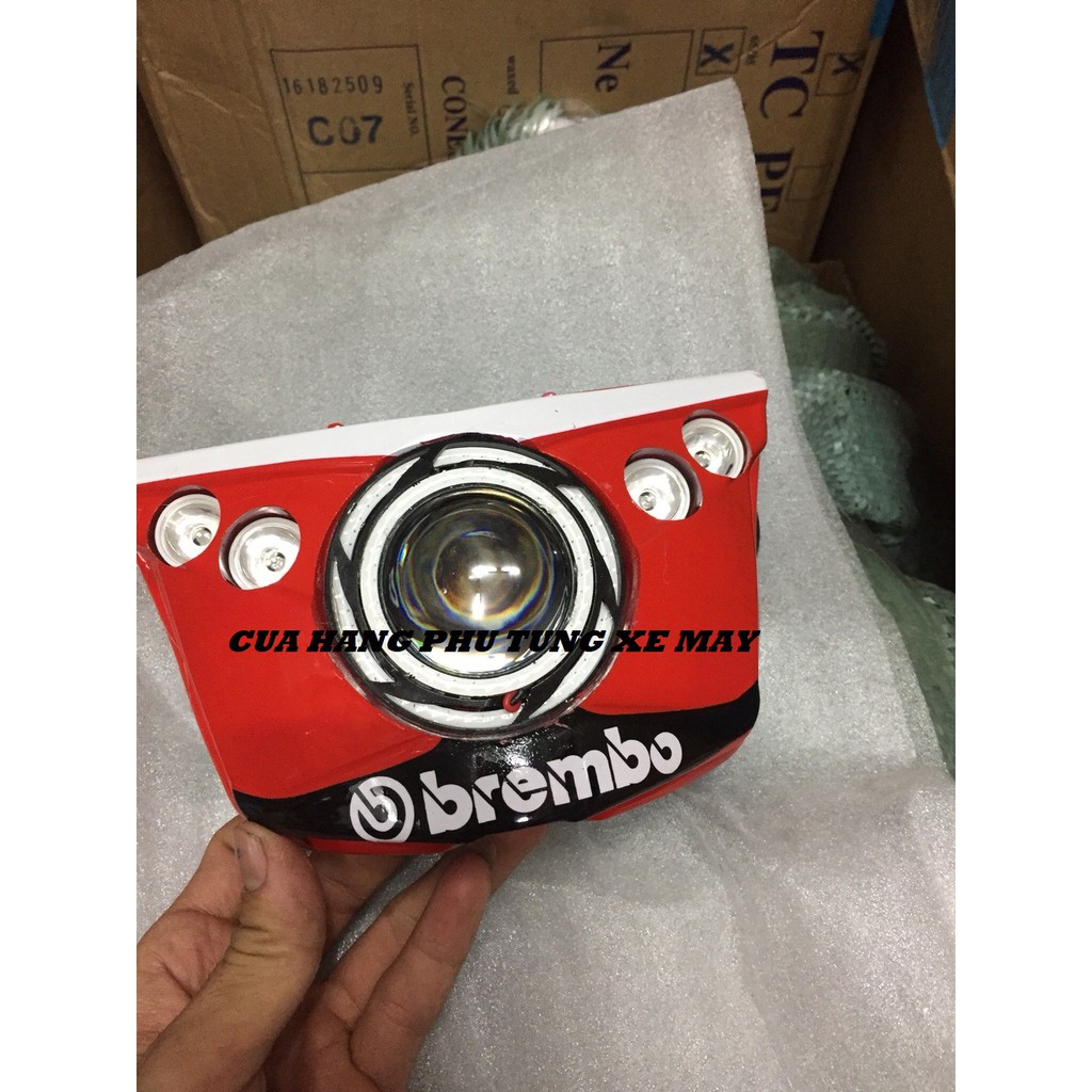 Pha cú gắn sẵn đèn U11 cho xe Exciter 150