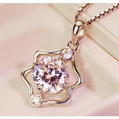 Dây chuyền bằng bạc 925 mặt dây hình cung hoàng đạo thời trang