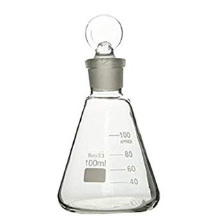 Bình tam giác có nút nhám 100ml