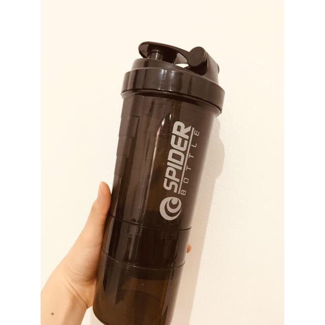 Bình Nước Thể Thao Shaker Chạy Bộ, Tập Gym, Chơi Thể Thao MYPROTEIN 600ML