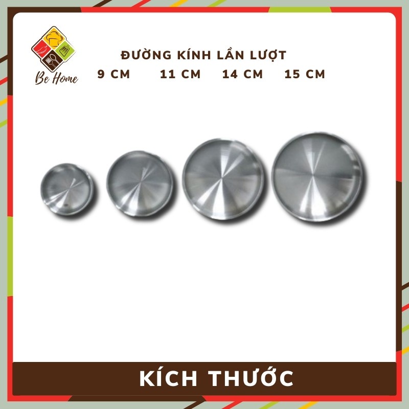 Tô Inox cách nhiệt BEHOME Bát ăn cơm Tròn Sâu 2 Lớp Hàn Quốc Kháng Khuẩn Chống ẩm mốc Chống Xước [COMBO 10 BÁT]