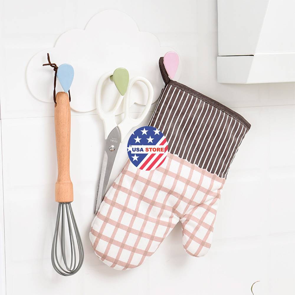 Móc Treo Đồ Decor 3 Móc (Đám Mây) Tặng 1 Móc Chân Không T10