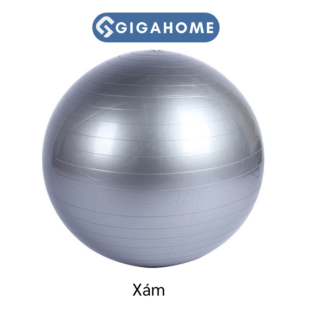 Bóng Tập Yoga, Tập Gym, Pilates GIGAHOME Cap Cấp 75cm Dày 2cm Chống Nổ 5336