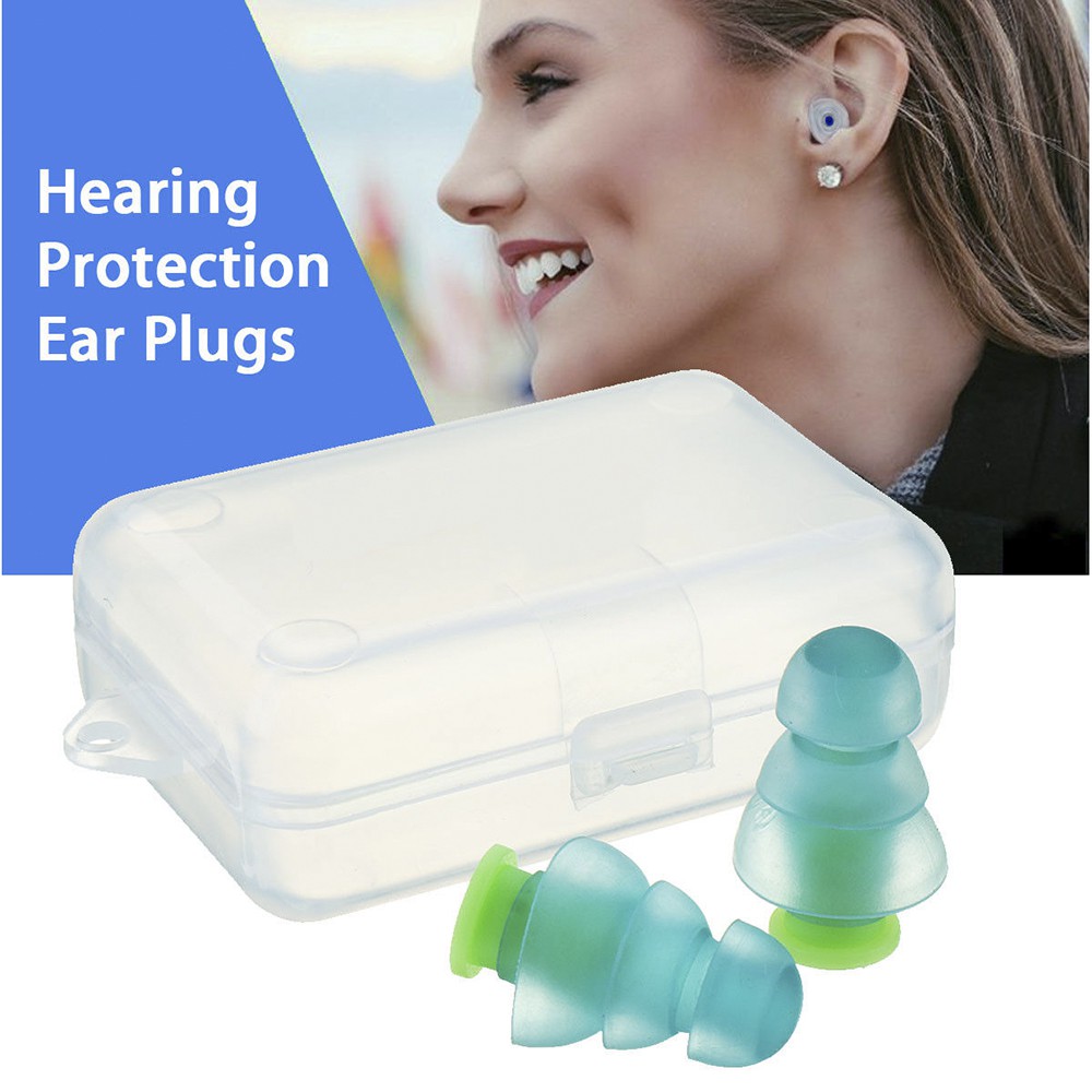 Bộ nút bịt tai + hộp đựng chống tiếng ồn khi ngủ