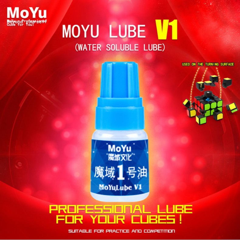 Dầu bôi trơn rubik Moyu Lube V1/V2 (5ml)