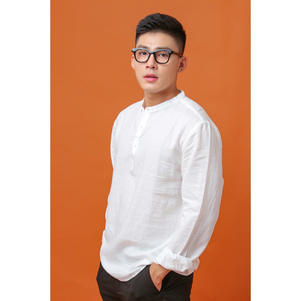 Áo Sơ Mi Tay Dài Công Sở Nam Form Reugular AKUBA | B414 | BigBuy360 - bigbuy360.vn