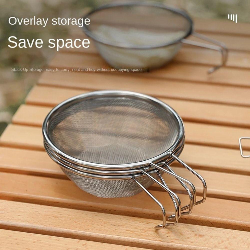 Lưới Lọc Dầu Cầm Tay Tiện Dụng Cho Cắm Trại Dã Ngoại