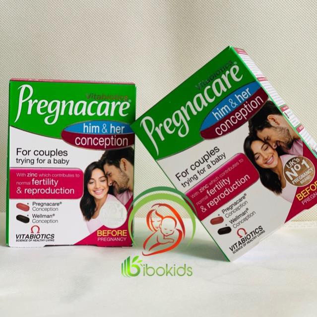 Viên Uống tăng khả năng thụ thai Pregnacare Him And Her Conception