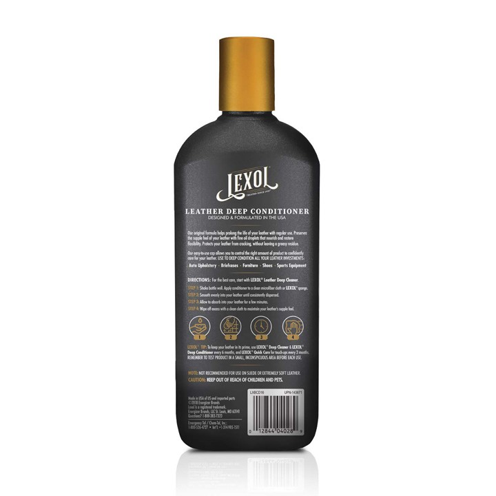 Dung dịch bảo dưỡng đồ da Lexol All Leather Conditioner, 500ml