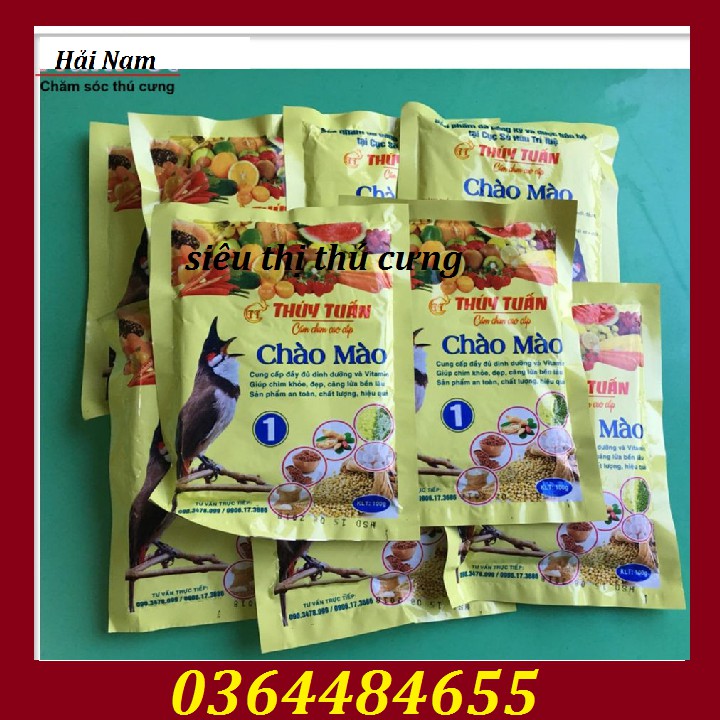 CÁM CHÀO MÀO- CÁM CHIM DINH DƯỠNG SỐ 1 THUÝ TUẤN LOẠI 200gr