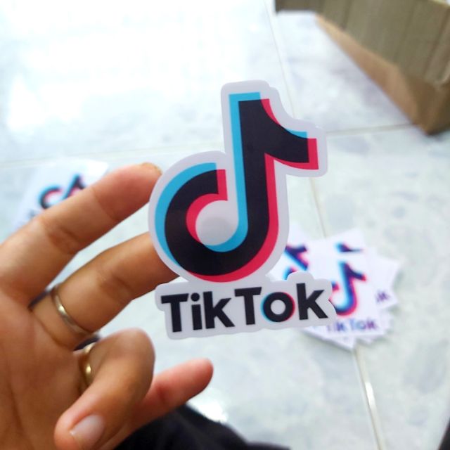 Tem Sticker Decal Tik Tok Siêu Hot Dán Xe, Dán Nón, ĐT Giá Rẻ Tại Shop