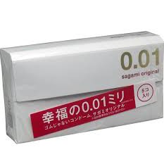 (Cao cấp) bao cao su 001 màu trắng mỏng nhất thế giới