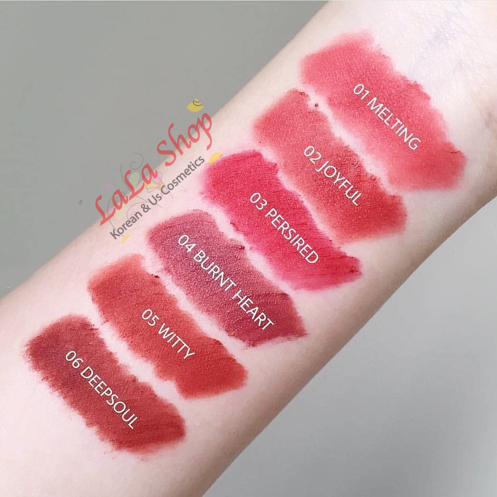 Son kem lì mịn môi Romand Zero Velvet Tint