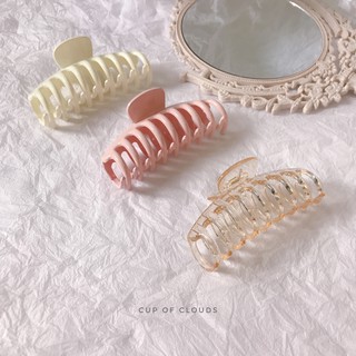 Kẹp càng cua nhựa dài nhiều răng phong cách Hàn Quốc