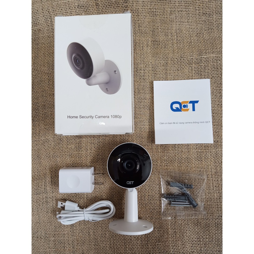[Mã SKAMPUSHA7 giảm 8% đơn 250k]Camera giám sát IP QCT Mini 1080P QCT00M9S - Hàng chính hãng | BigBuy360 - bigbuy360.vn