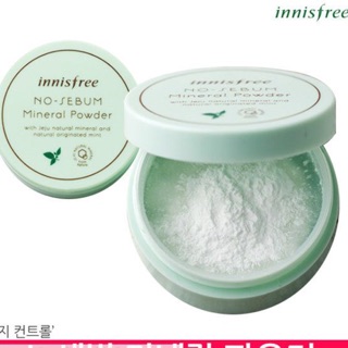 PHẤN PHỦ BỘT KIỀM DẦU INNISFREE NO-SEBUM MINERAL POWDER AUTH 100%