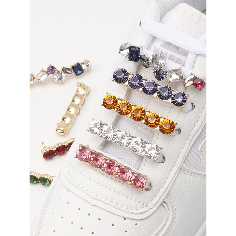 1 Khóa Dây Giày Đính Đá Sáng Lấp Lánh