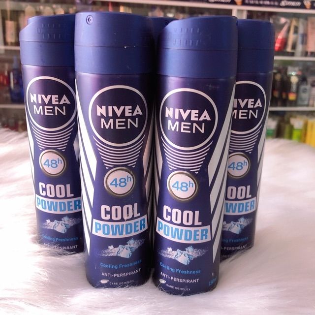 Xịt khử mùi nivea men Cool Powder 150ml