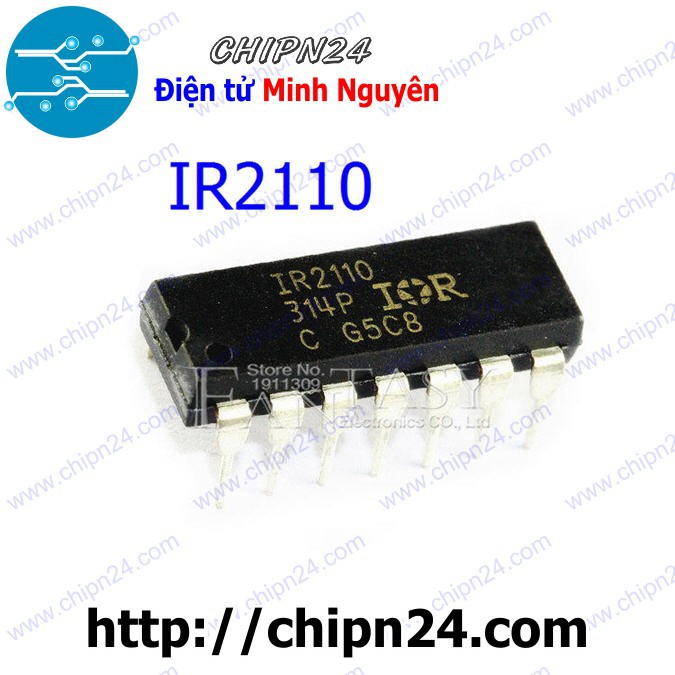 [1 CON] IC IR2110 DIP-14 (IR2110PBF 2110)