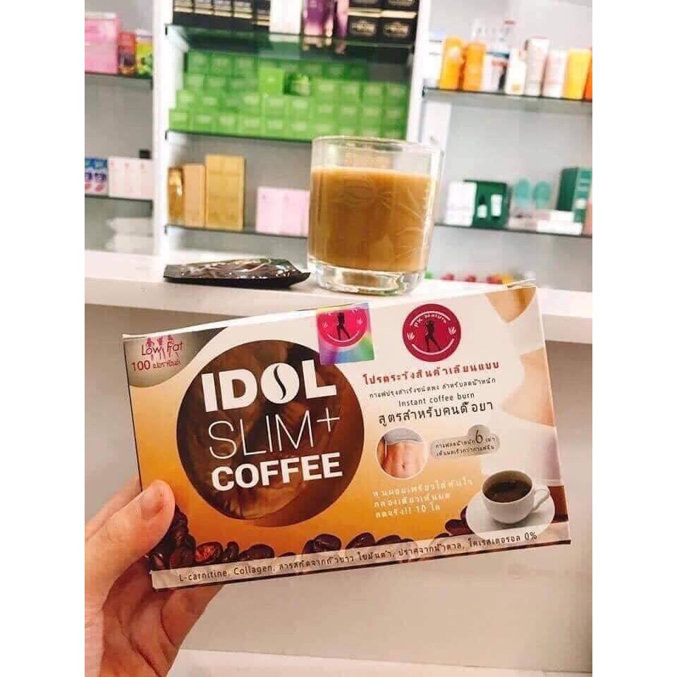 CÀ PHÊ GIẢM CÂN THÁI LAN IDOLE SLIM COFFE ( hộp 10 gói )