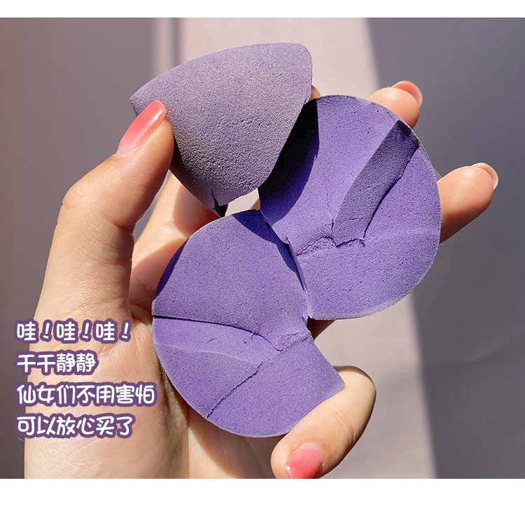 Set 8 Bông Mút Trang Điểm Hình Trứng Trang Điểm Tiện Lợi