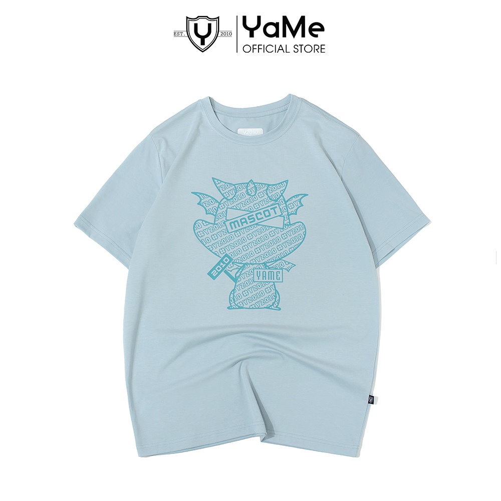 Áo Thun Nam Nữ Tay Ngắn Cổ Tròn Y2010 Linh Vật Rồng Ver5 20717 |YaMe|