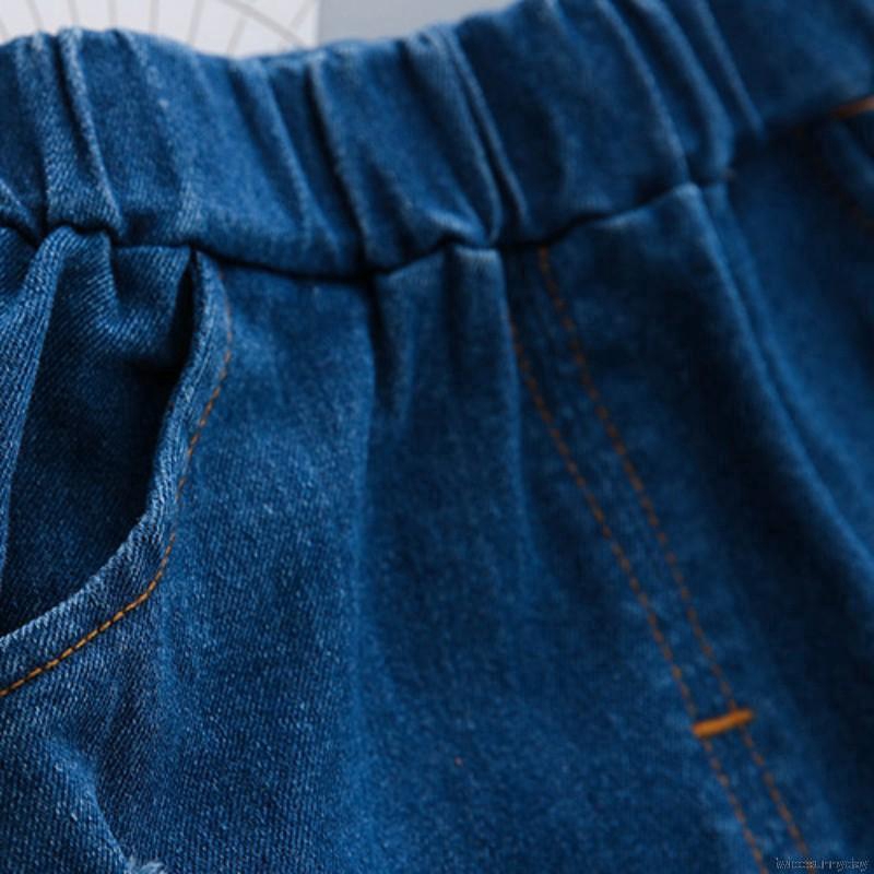 Bộ áo thun hình cầu vồng + quần dài cá tính cho bé