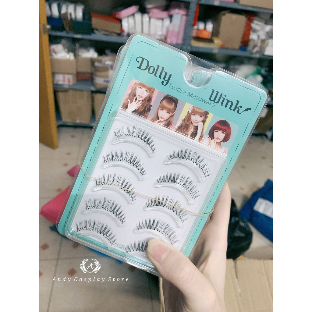 Mi giả trên M11 Dolly Wink thưa tự nhiên