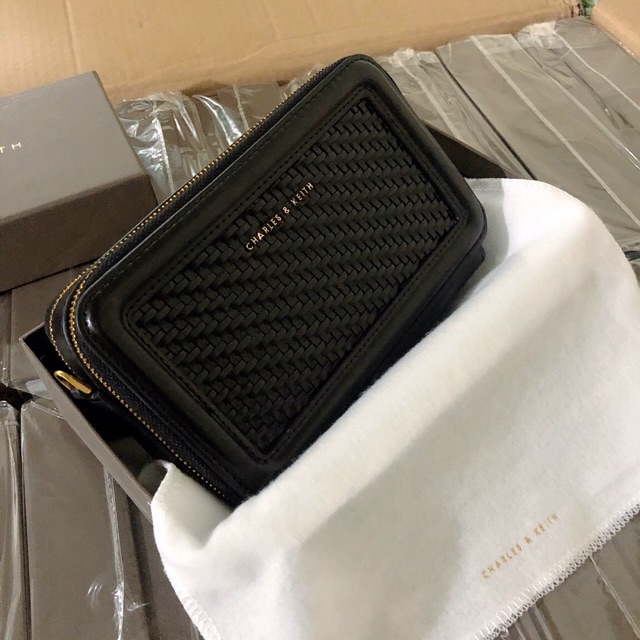 Túi ô vuông hoạ tiết đan fullbox new 2020