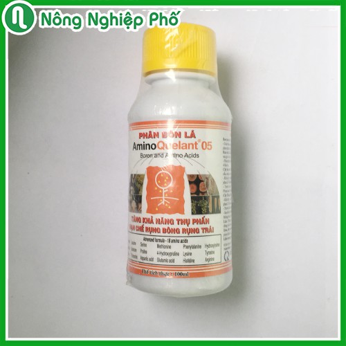 PHÂN BÓN TĂNG ĐẬU TRÁI- CHỐNG RỤNG TRÁI AMINO QUELANT 05-BORON