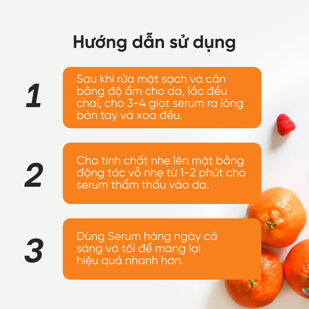 Serum trắng da mờ thâm 30Shine phân phối chính hãng Balance Active Formula Vitamin C Brightening 30ml