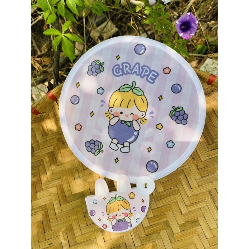 Quạt bung, xếp gấp gọn siêu dễ thương | BigBuy360 - bigbuy360.vn