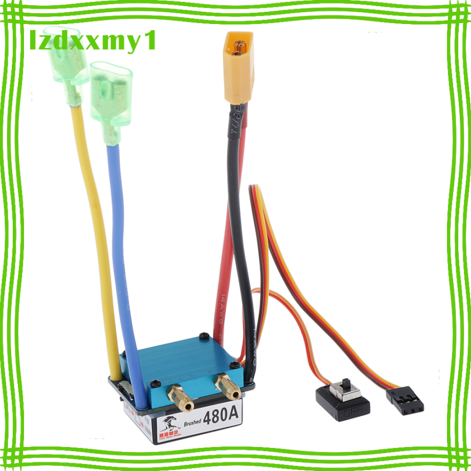 (Hàng Mới Về) 1 Bộ Điều Tốc Esc 480a Esc 2 Chế Độ 5v 3a