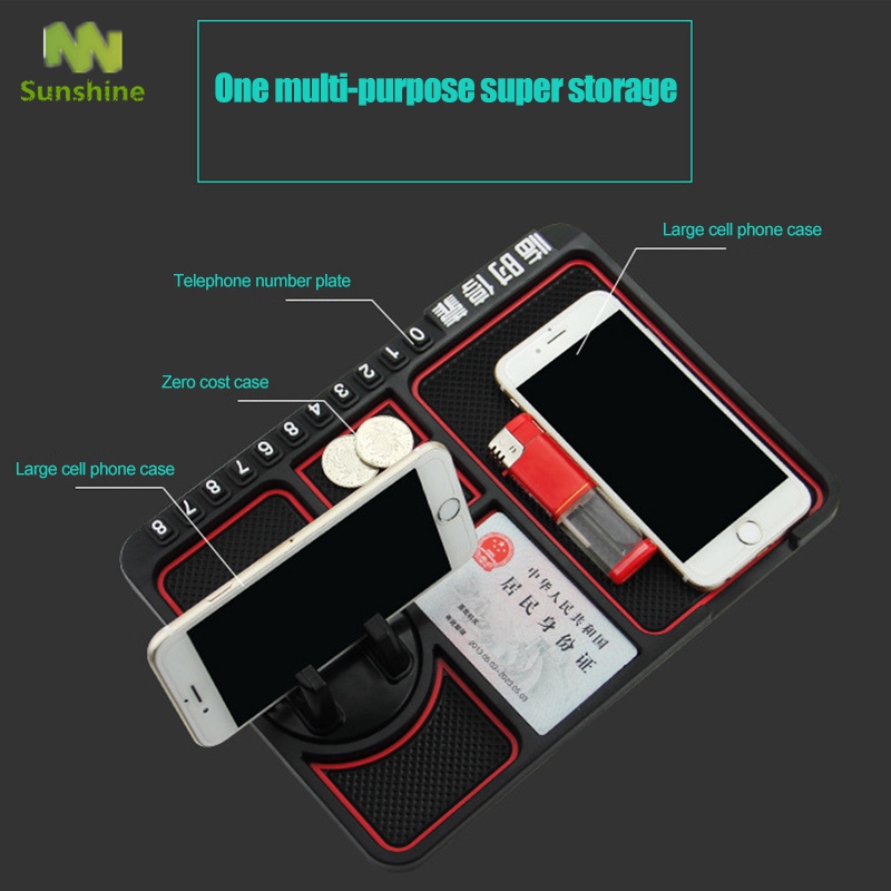 Thảm chống trượt cho điện thoại trên xe hơi | BigBuy360 - bigbuy360.vn