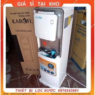 Cây nóng lạnh karofi hút bình ♥ cây nước nóng lạnh karofi hc19