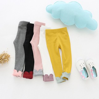 Quần Legging ôm co giãn nhiều màu dễ thương cho bé gái
