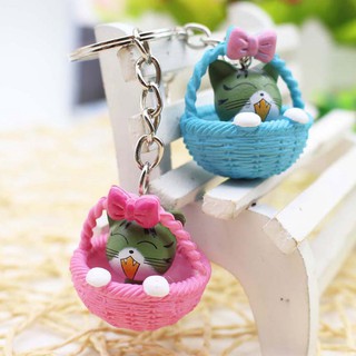 Móc Khóa Hình Mèo Dễ Thương