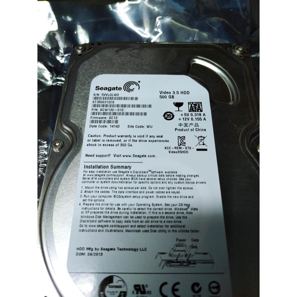 Ổ Cứng Seagate 500 Gb Sata | BigBuy360 - bigbuy360.vn