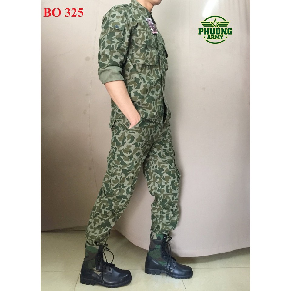 QUẦN ÁO LÍNH RẰN RI ĐẶC CÔNG MÃ 325 | BigBuy360 - bigbuy360.vn