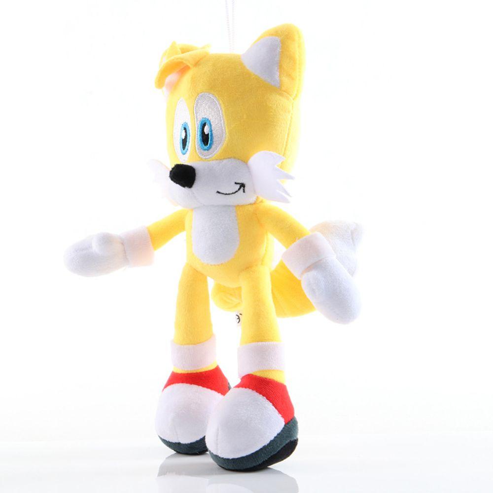 Búp Bê Sonic Nhồi Bông Mềm Mại Treo Móc Khóa Trang Trí Túi Xách