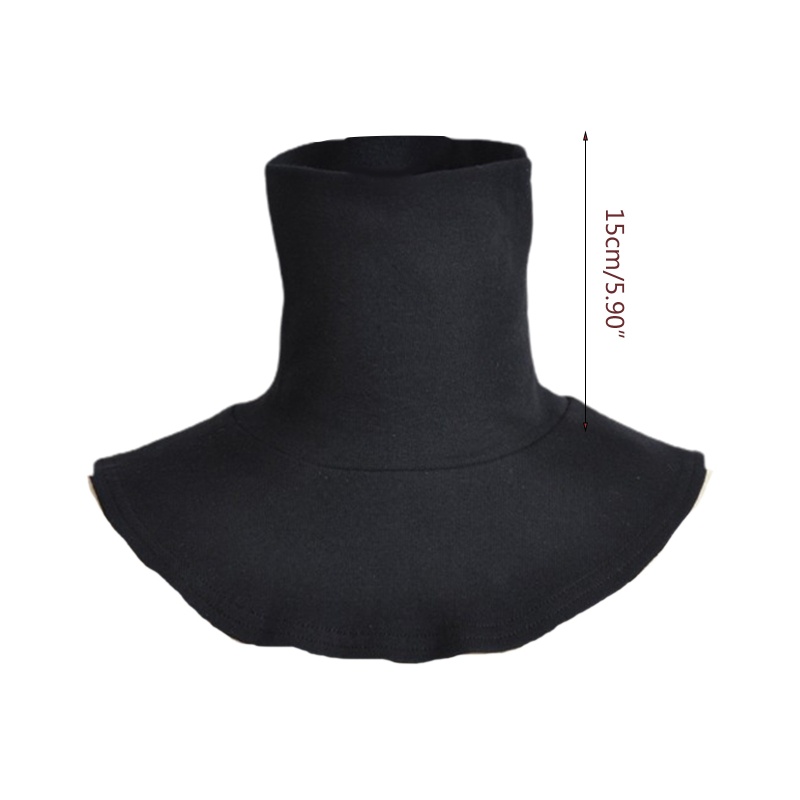 Cổ Áo Giả Bằng Cotton Màu Sắc Đơn Giản Có Thể Tháo Rời Cho Nam Nữ