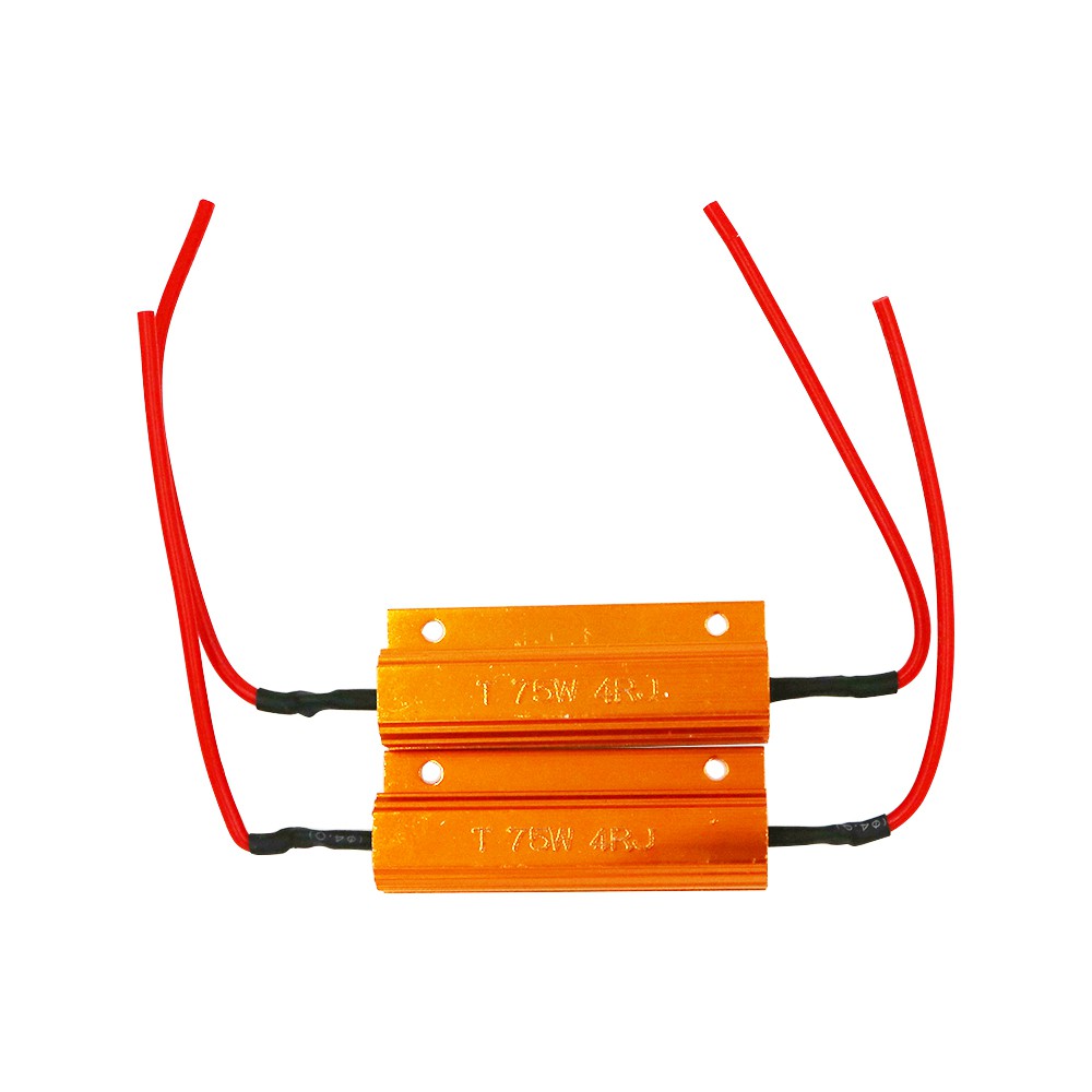 2 Linh kiện 10W 25W 50W 75W 100W 4ohm 6ohm 8ohm 25ohm 10RJ đèn LED tín hiệu