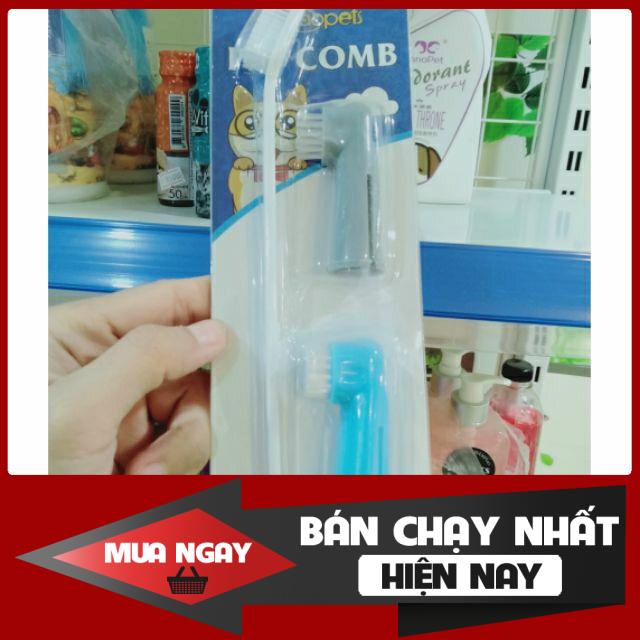 Kem đánh răng, bàn chải đánh răng chó mèo 0