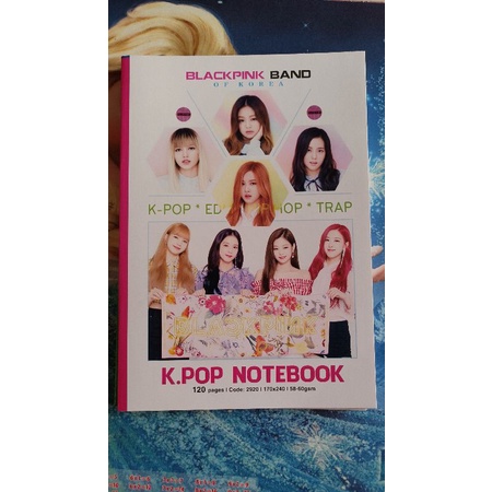 10 quyển vở kẻ ngang Kpop 120 trang