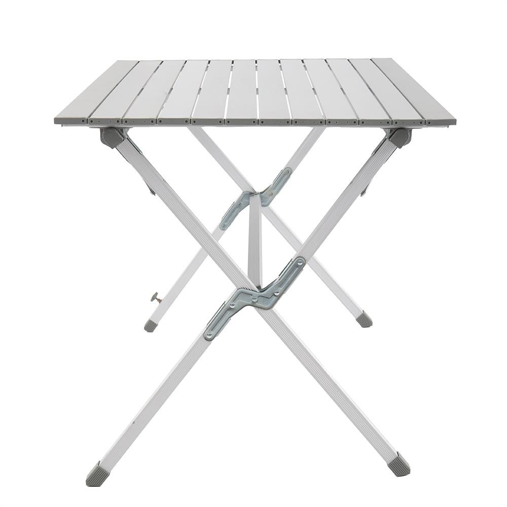 HomeBase SPRING Bàn dã ngoại có thể gấp được bằng nhôm W120xH70xD70cm